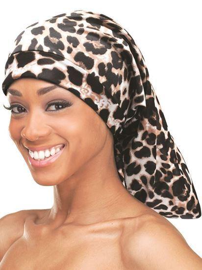 Deluxe Satin Braid Bonnet- Infused Organic Argan Oil, Olive Oil, Shea Butter & Peppermint - True Elegance Beauty Supply
