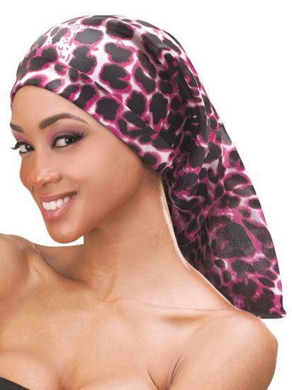 Deluxe Satin Braid Bonnet- Infused Organic Argan Oil, Olive Oil, Shea Butter & Peppermint - True Elegance Beauty Supply