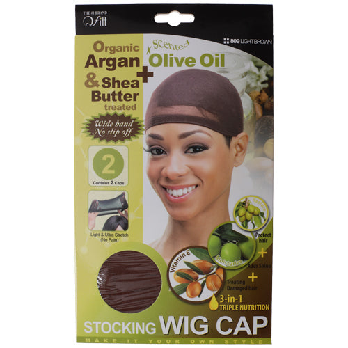 Deluxe Wig Cap enriched with Organic Argan+Olive Oil+Shea Butter