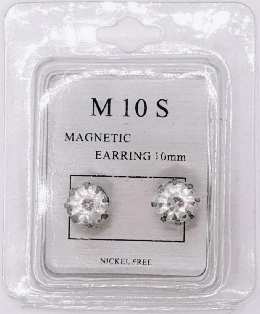 Magnetic Earrings 10mm Nickel Free - True Elegance Beauty Supply