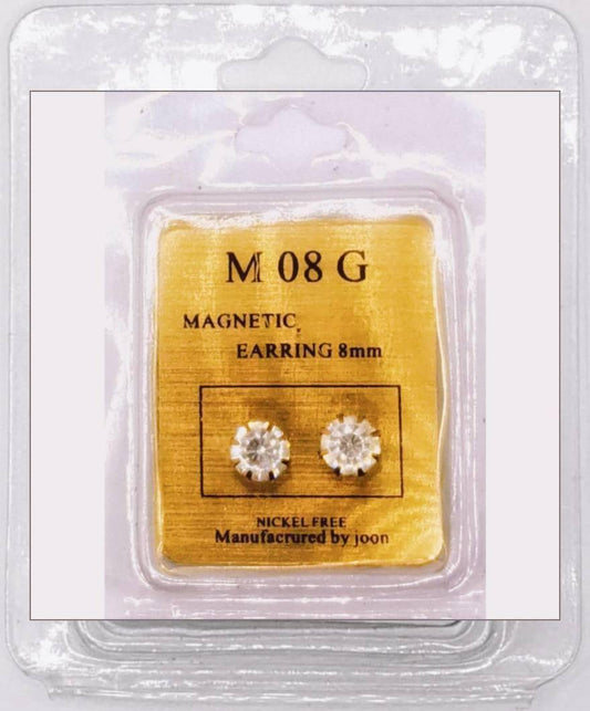 Magnetic Earrings 10mm Nickel Free - True Elegance Beauty Supply