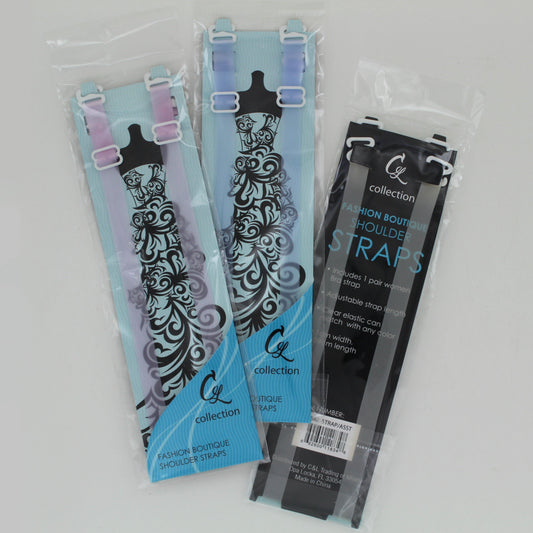 Clear Invisible Bra Straps- Choose your Color 1cm width x 39 cm length - True Elegance Beauty Supply