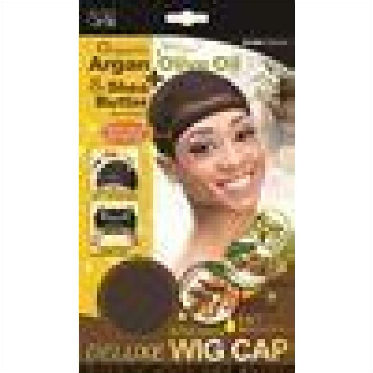 Deluxe Wig Cap enriched with Organic Argan+Olive Oil+Shea Butter - True Elegance Beauty Supply