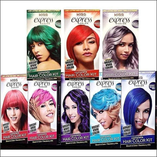 Kiss Colors Express Complete Color Kit - True Elegance Beauty Supply