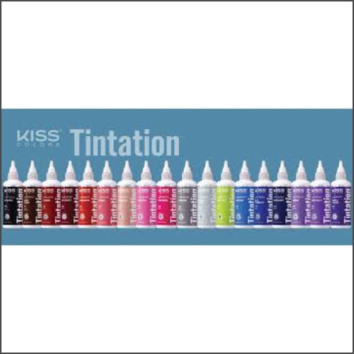 Kiss Colors Tintation Semi Permanent Hair Colors - True Elegance Beauty Supply