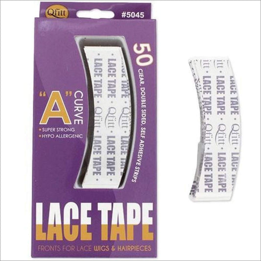 Lace Tape Curved "A" Type 50PC/BOX - True Elegance Beauty Supply