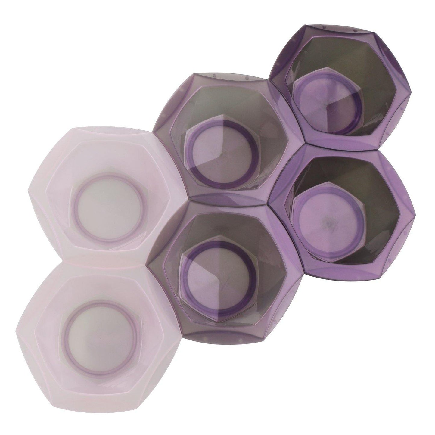 Color and Tint Bowl Interlockable(Pack of 2 Bowls) - True Elegance Beauty Supply
