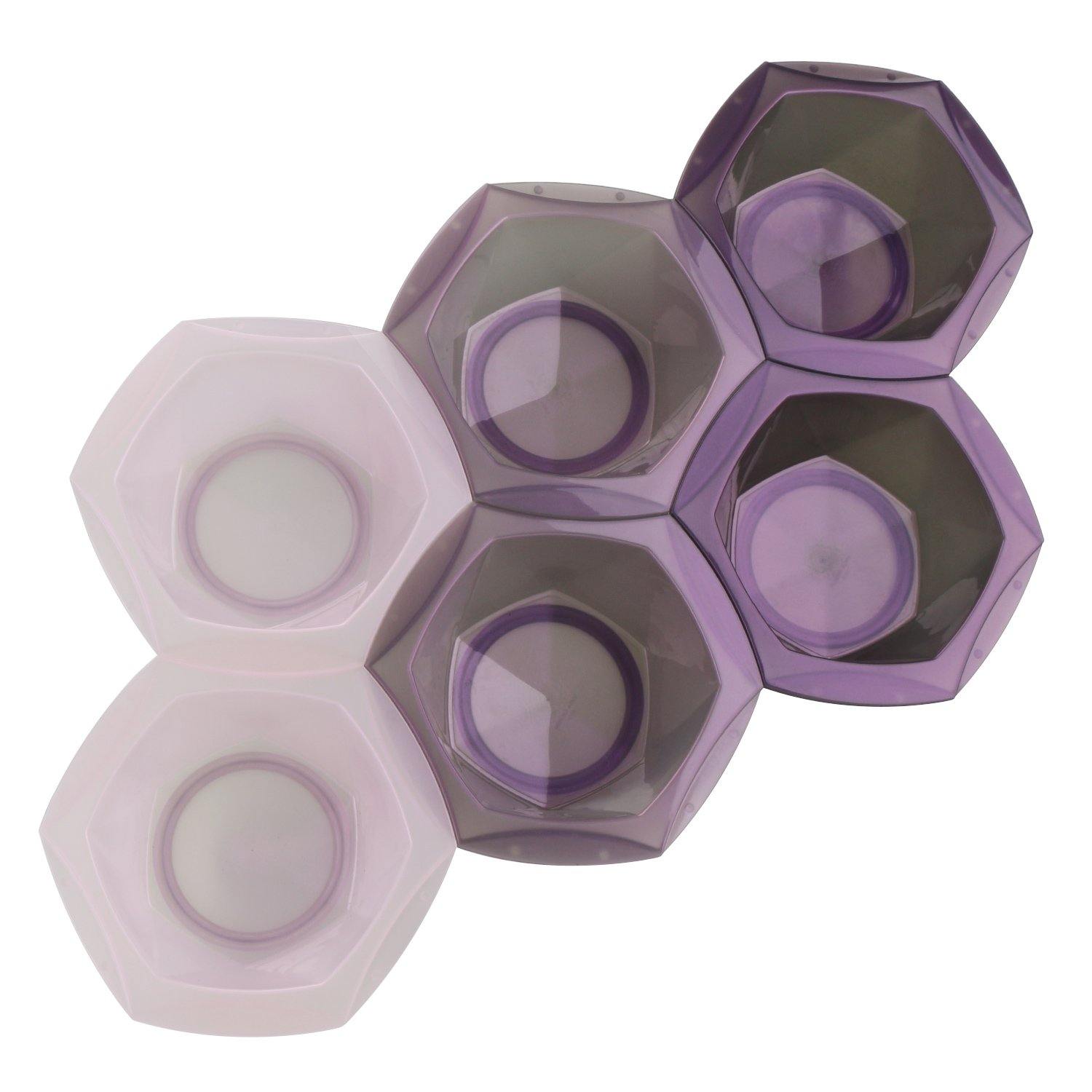 Color and Tint Bowl Interlockable(Pack of 2 Bowls) - True Elegance Beauty Supply