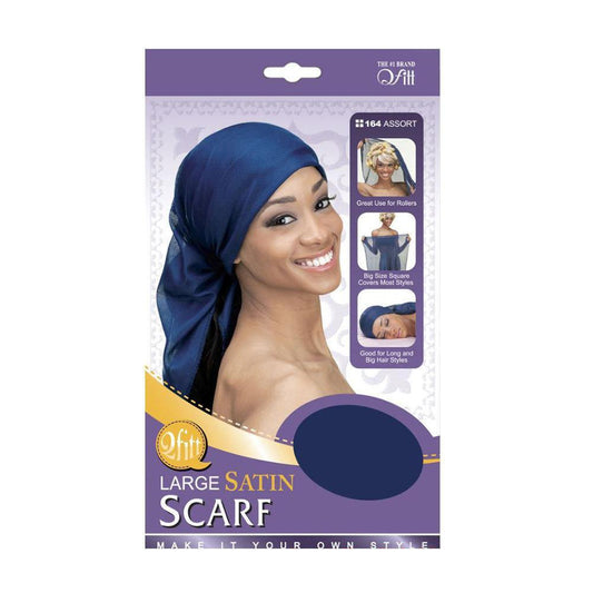 Large Satin Scarf- Square type - True Elegance Beauty Supply