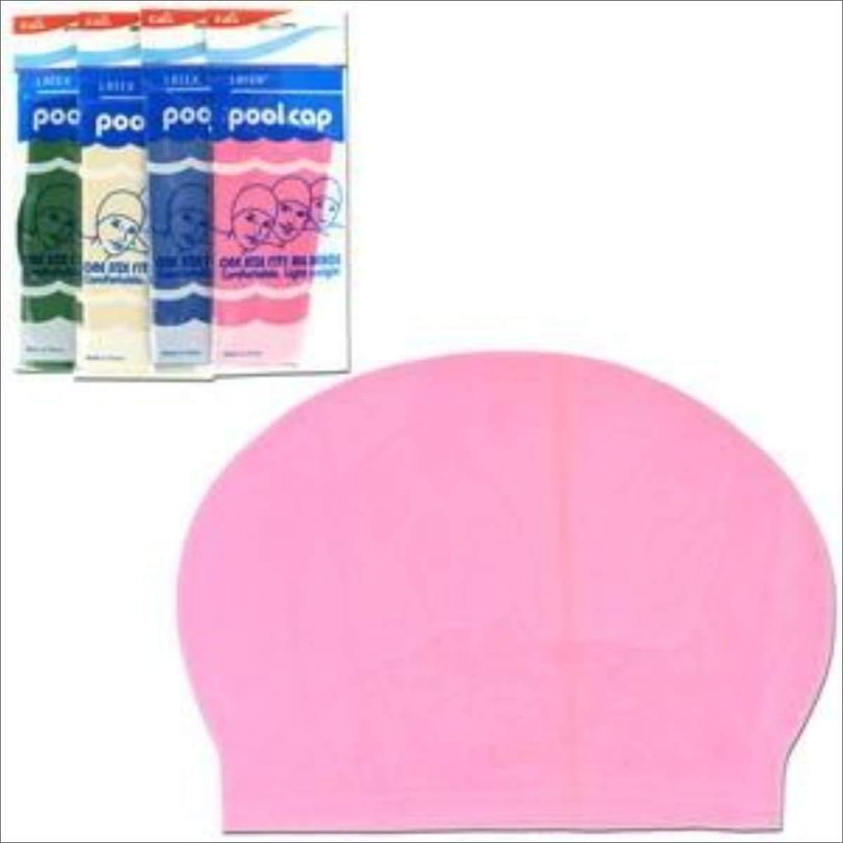 Non- Slipping Swimming Cap- Assorted Colors - True Elegance Beauty Supply
