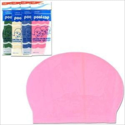 Non- Slipping Swimming Cap- Assorted Colors - True Elegance Beauty Supply