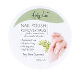 Ashley Lee Nail Polish Remover Pads- Includes 28 convenient pads with nail polish remover - True Elegance Beauty Supply