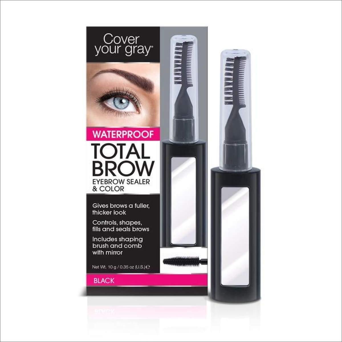 Total Brow Waterproof Eyebrow Tint by Cover your Gray - True Elegance Beauty Supply