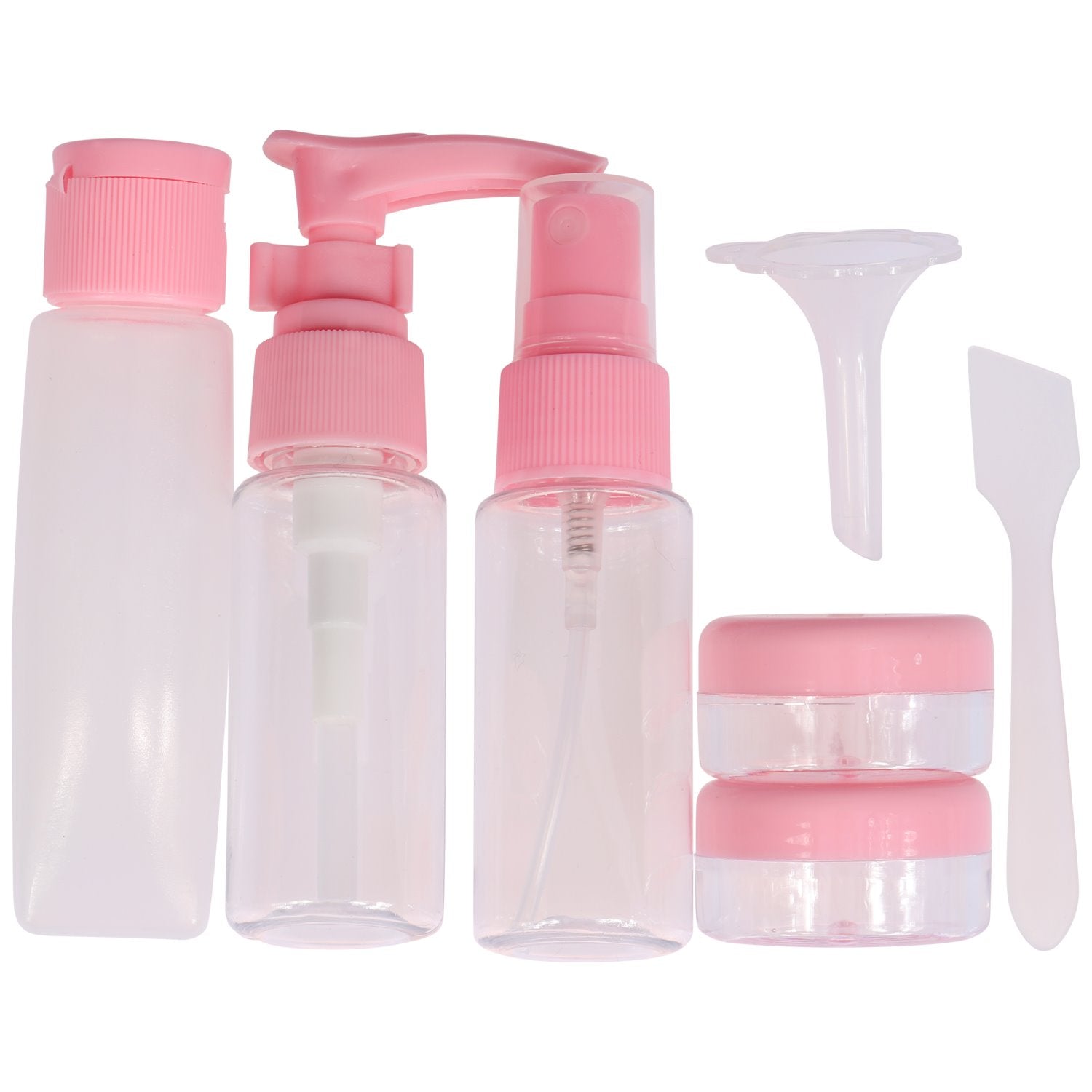 Travel Bag Set- 8 piece set TSA Compliant size Travel Size Accessories Lqqks 